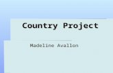 Country project-Madeline Avallon