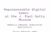 Repurposeable Digital Games at the J. Paul Getty Museum