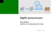 Agile Processes
