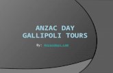Anzac day gallipoli tours