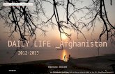 Daily life  AFGHANISTAN_ 2012-2013
