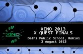 X-Quest Finals at XINO 2013 (Added A/V round link in description)