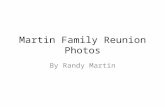 Martin family reunion photos