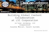 LavaCon 2013 presentation: Building Content Collaboration at LSI Corporation using the Vasont Content Management System