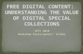 IETC Free Digital Content: Understanding The Value of Digital Special Collections