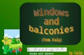Windows And Balconies(Sound)