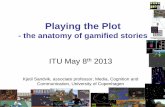 Playng the Plot: on the anatomy of gamified stories