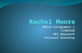 Personal Branding - Rachel Moore