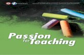 Passion for teaching