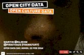 Open City Data & Open Culture Data
