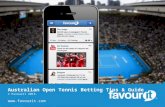 Expert Australian Open tennis betting tips & how to bet on the Australian Open guide