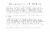 Geography of china