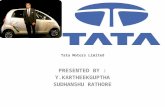 Tata motors 2010 ppt by karthik