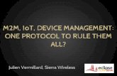 M2M, IoT, Device management: one protocol to rule them all? - EclipseCon 2014