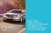 2013 Buick Verano Brochure at Jerry's Buick GMC in Weatherford, Texas