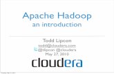 Apache Hadoop an Introduction - Todd Lipcon - Gluecon 2010