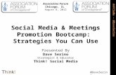Social Media & Meetings Promotion Bootcamp