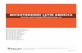 MicroTurbines Latin America. Microturbinas America Latina