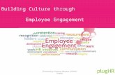 Building culture through employee engagement