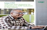 Top 5 reasons to deploy your erp solution in the cloud