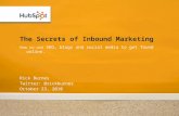 The Secrets of Inbound Marketing
