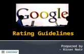Google Rating Guidelines