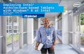 Deploying Intel Architecture-based Tablets with Windows* 8 at Intel
