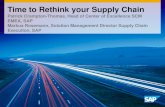 SAP Supply Chain Day - Markus Rosemann SAP
