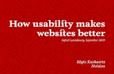 How usability makes websites better