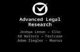 Advanced Legal Research