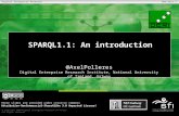 SPARQL1.1 Tutorial, given in UChile by Axel Polleres (DERI)