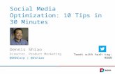 10 Social Media Optimization Tips