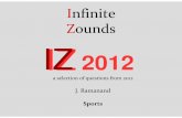 Infinite Zounds 2012 - A Sports compilation