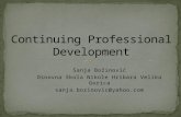 Continuing professional development for zsv