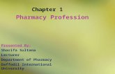 Pharmacy profession