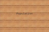 Population (world geog unit 4)