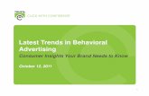 Online Behavioral Advertising From Trus Te
