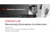 Mastering Information Architecture, Oracle Enterprise Architects
