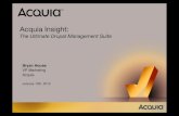 Acquia Insight – the Ultimate Drupal Management Suite