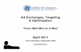 Ad exchanges targeting & optimization april 2011