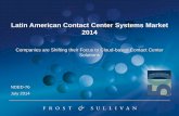 Latin American Contact Center Systems Market 2014