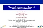 Cyberinfrastructure to Support Ocean Observatories