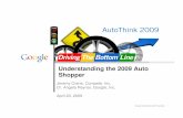 Understanding 2009 Auto Shopper