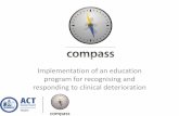 COMPASS© - Implementation of an education program for recognising and responding to clinical deterioration