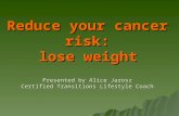 Reduce Your Cancer Risk - Lose Weight