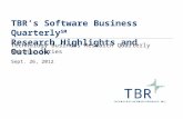 TBR Software Business Quarterly Vendor Performance Review