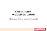 Hh Webranking Awards 2008   Magnus Hoij Presentation