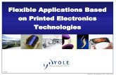Flexible Applications Based on Printed Electronics Technologies Report by Yole Developpement