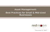 Fixed Asset Management Best Practices