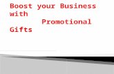 Boost your business with Promotional Gifts